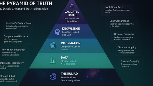 The Pyramid of Truth: Why Data is Cheap and Truth is Expensive - Cover Image