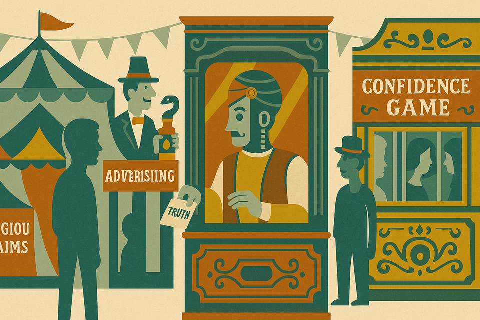 The Mendacity Spectrum: From Human Deception to AI Hallucination - Cover Image