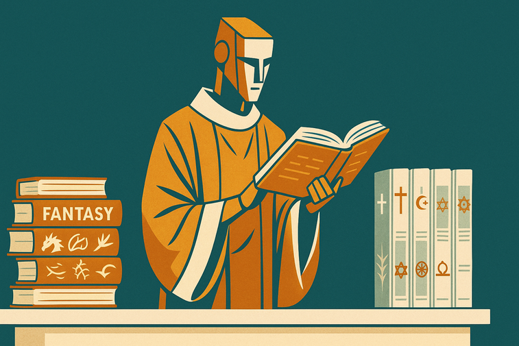 The Gospel According to GPT: What Would an AI Trained Only on Scripture and Fantasy Look Like? - Cover Image